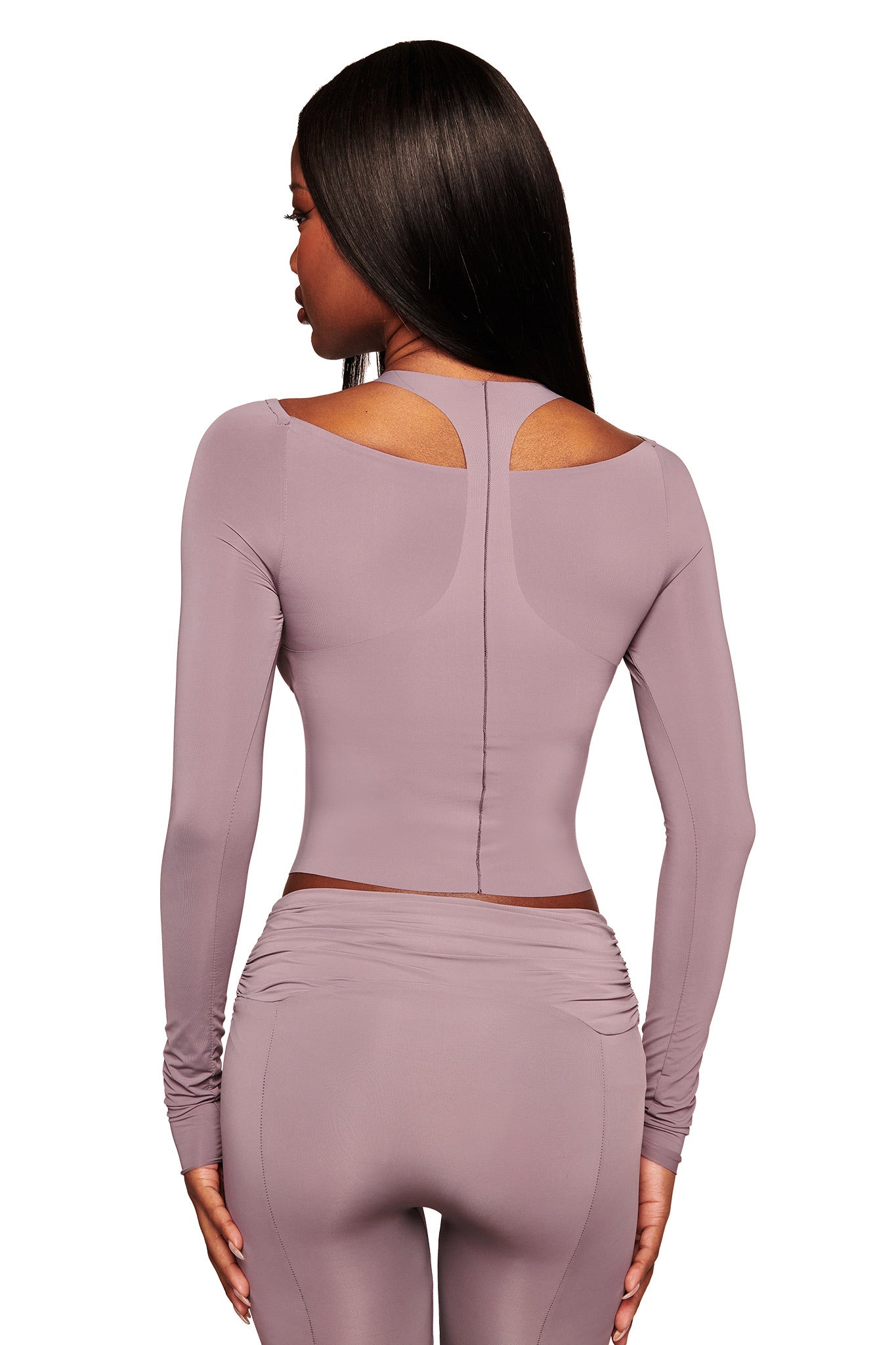 NERINA LEGGING - DUSTY LILAC