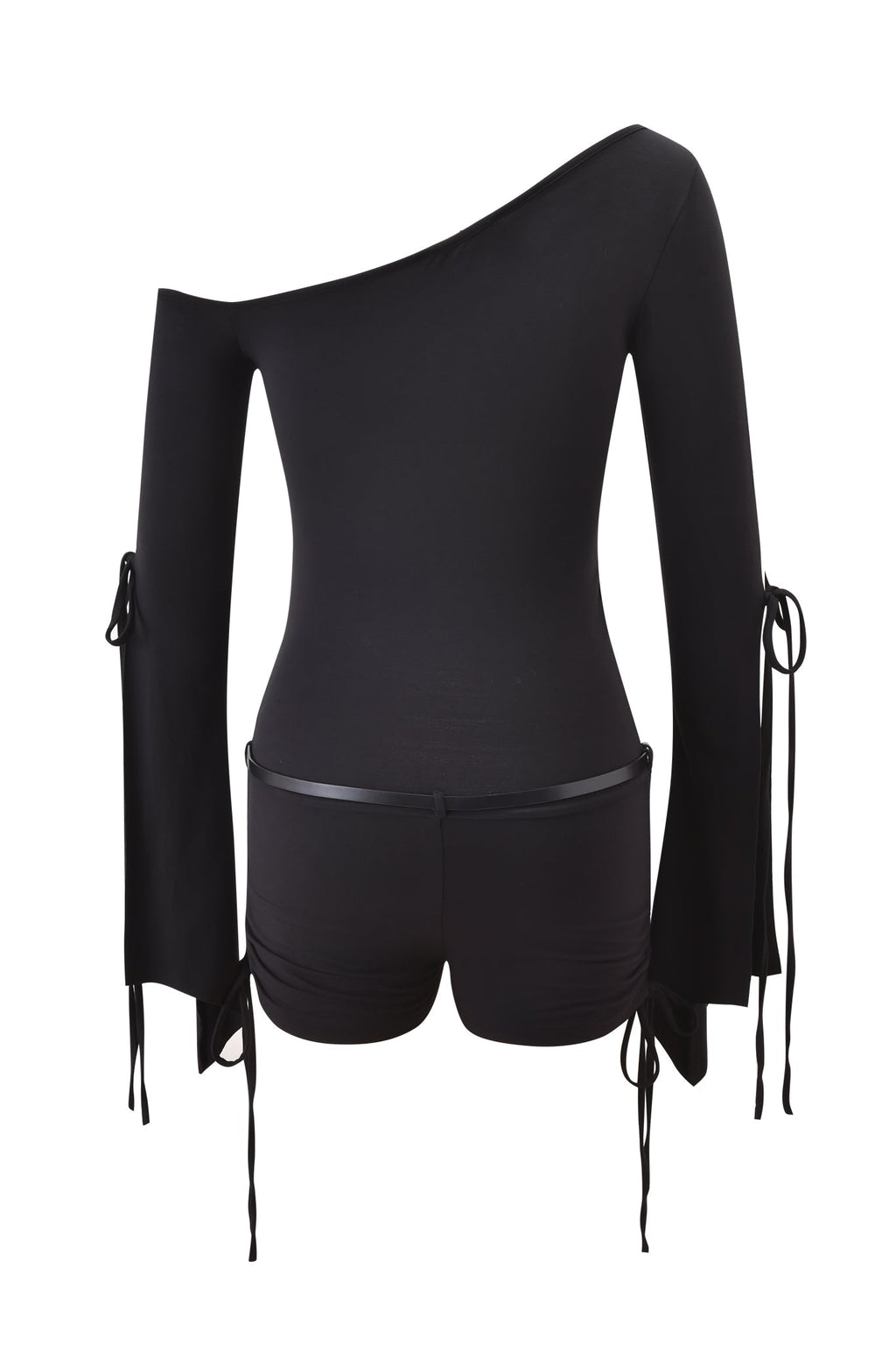 SAPHY PLAYSUIT - BLACK