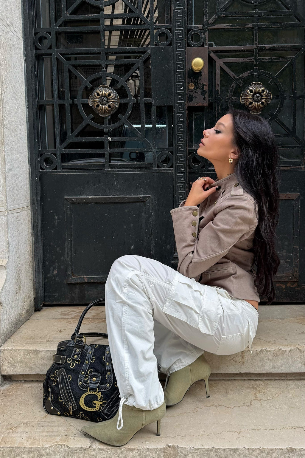 IVANA CARGO PANT - WHITE